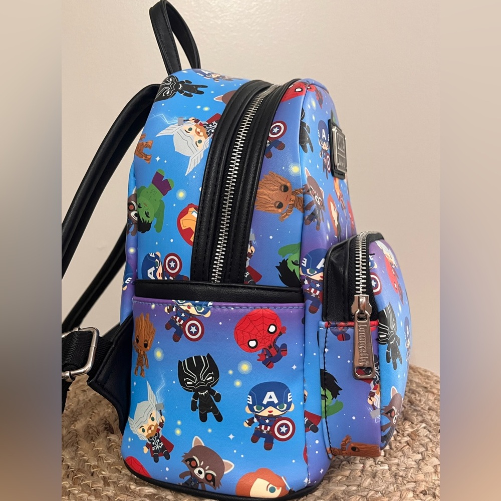 Disney Parks Loungefly Marvel Funko Pop Backpack - Picture 3 of 6
